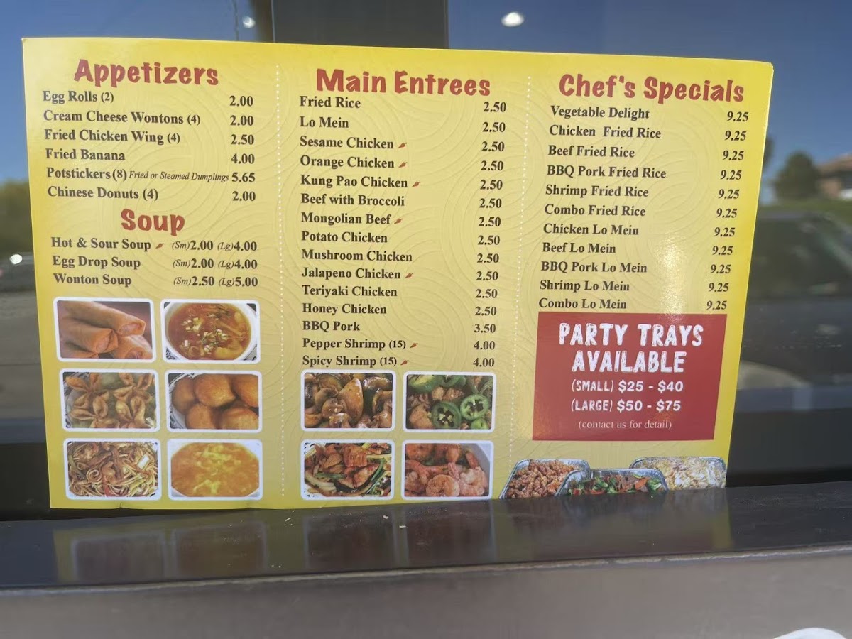 Menu Ho Wei Express-1